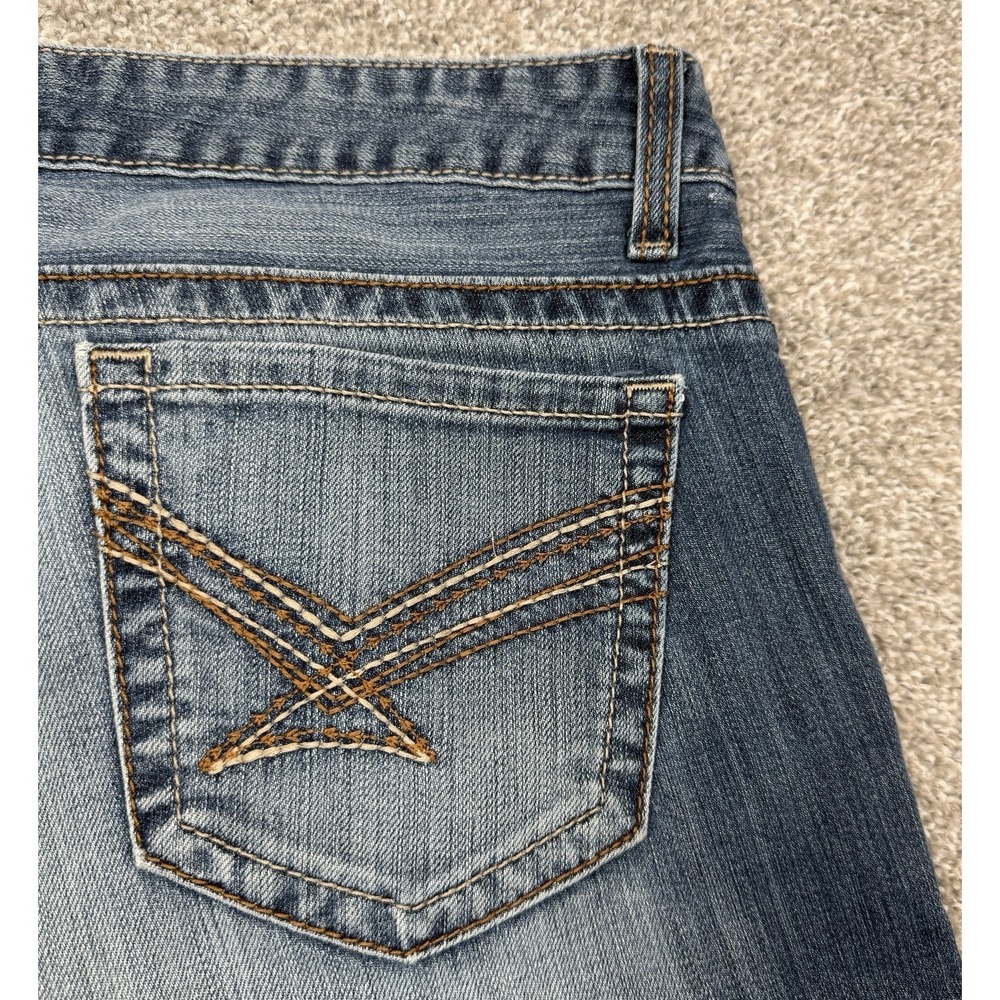 Cinch ADA Jeans Women 34 Blue Relaxed Fit Western Stretch Denim - Picture 11 of 14